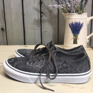 Snakeskin Vans